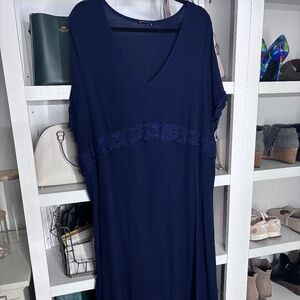 BloomChic Navy and Lace Dress